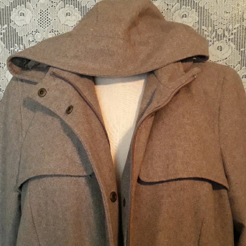 Womens wool blend coat. 1x